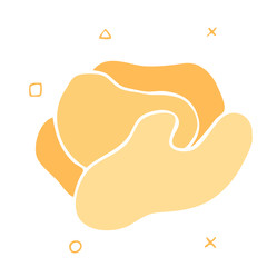 Modern abstract vector banners. Flat geometric shapes. Template for use in web or print design.