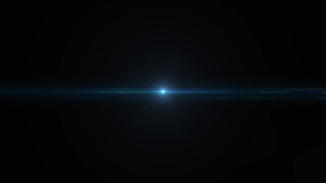 Optical Light Lens Flare Background Fade In And Out/ 4k animation of beautiful light lens flare flickering and bursting with smooth ease in effect and fading out