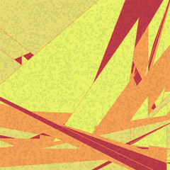 Fototapeta na wymiar Abstract Random Color Poligones Generative Art background illustration