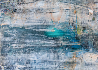 Abstract art, colorful oil paintings on canvas are beautiful, modern art Contemporary art. 