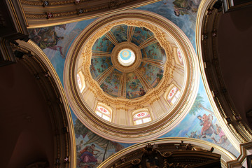 Obraz premium our lady of victories church in senglea (malta) 