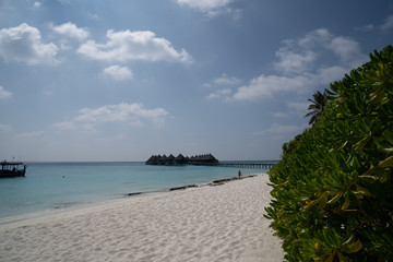 Blick auf die Wasserbungaows