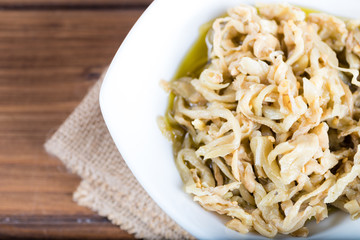 Melanzane a filetti sott'olio