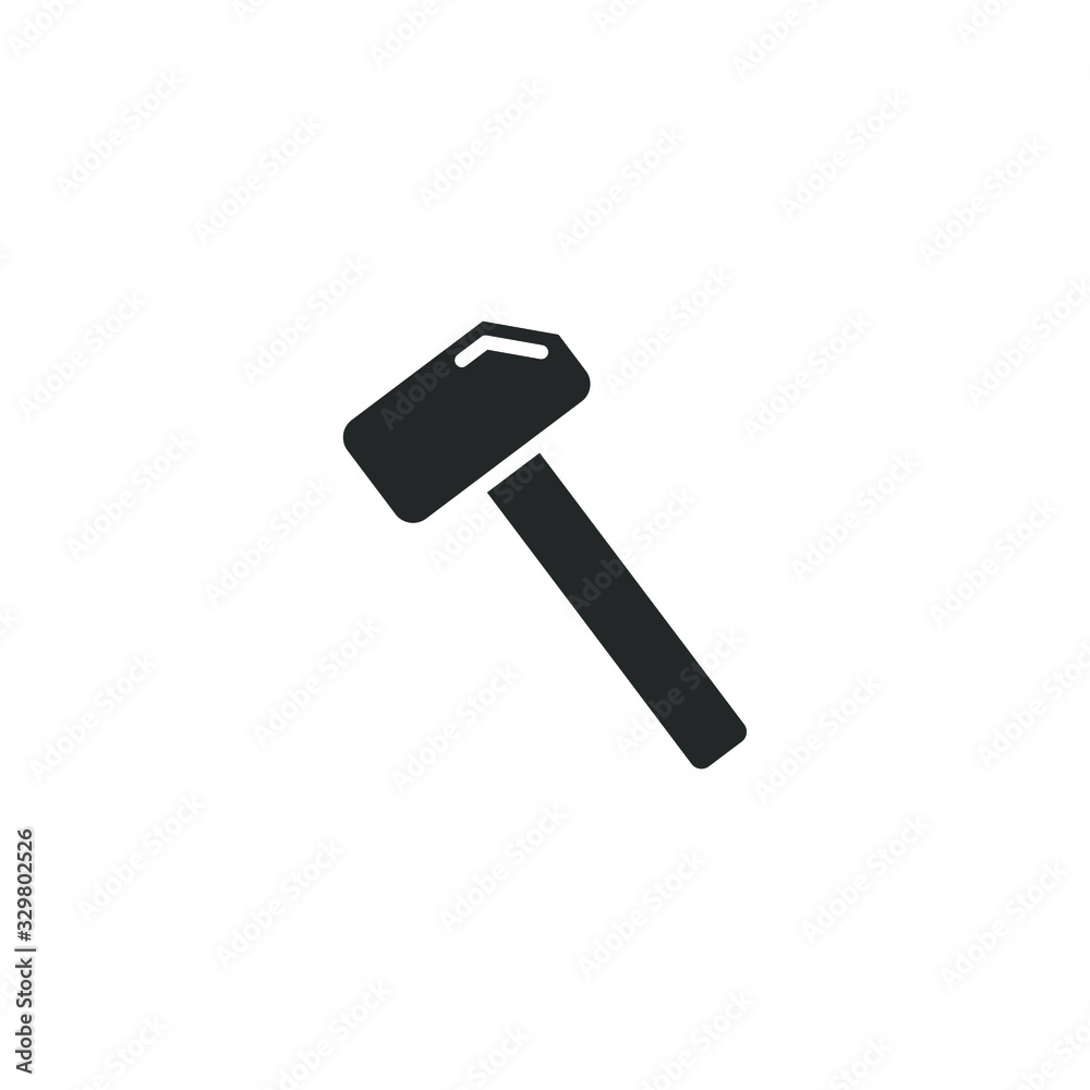 Poster hummer icon vector sign isolated for graphic and web design. hummer symbol template color editable on white background