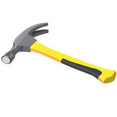 Hammer isolated on white background