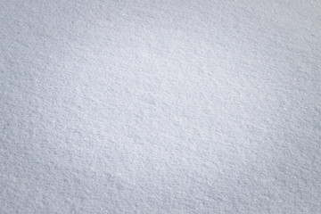 Texture Background Of White Snow With Copyspace..