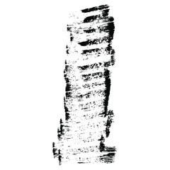 Vector brush strokes. Hand drawn brush splash. Real paint strokes. Graphic resources. Dry brush