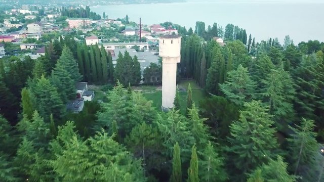 July 2017 city near border of Abkhazia and Russia