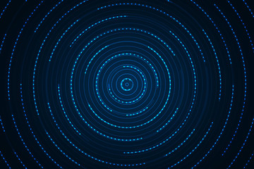 Abstract gradient blue technology line design pattern of geometry cover background. illustration vector eps10