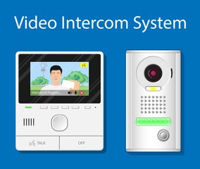video intercom system audio mobile app closed circuit television doorbell prevent neighbor garage contact smart protect surveillance anti theft chime IP guard property personal 