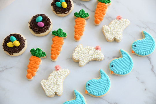 Easter cookies spring