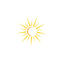 Sun Vector illustration Icon Logo Template design