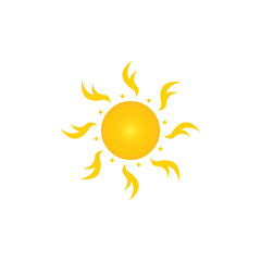 Sun Vector illustration Icon Logo Template design
