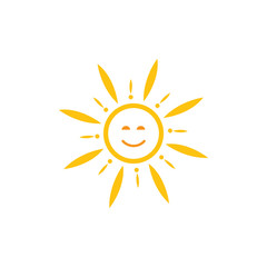 Sun Vector illustration Icon Logo Template design