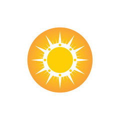 Sun Vector illustration Icon Logo Template design