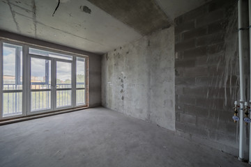 construction site of the residential apartment renovation