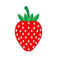 Fototapeta premium strawberry, icon and design,fruit