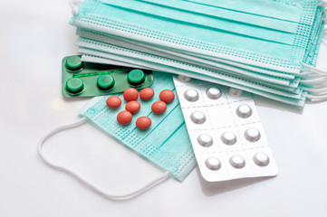 Facemask for preventing coronavirus.