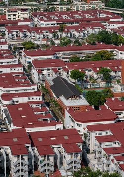 Red Roofs Of Tiong Bahru , Singapore 