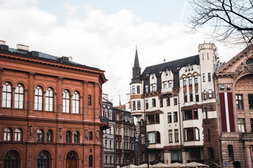 Obraz premium Beautiful old houses