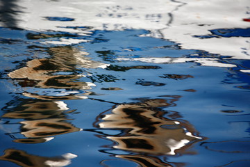 Reflection in the sea
