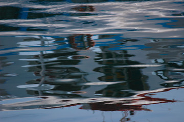 Reflection in the sea