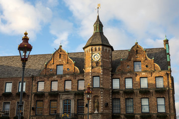 Fototapeta na wymiar Altes Rathaus in Dusseldorf, Germany