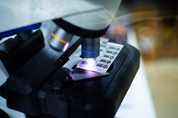 Double exposure laboratory background in diagnostic coronavirus.