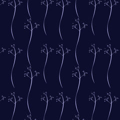 Pattern of flowers. Beautiful design background. Vector