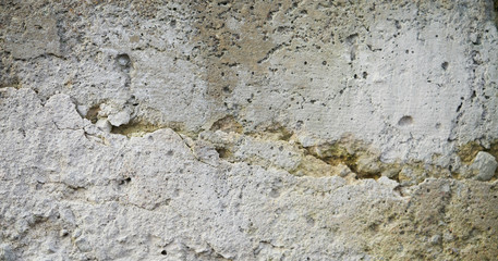 grey and yellow old grunge  stone texture wall real piece