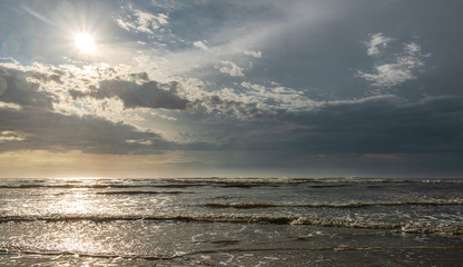 Obraz premium sunset over the sea