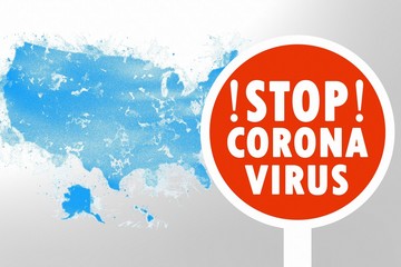 Coronavirus (COVID-19) health alert in USA