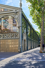 Old market in paris
