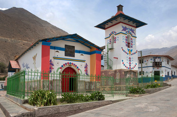 Village of Antioquia Peru 