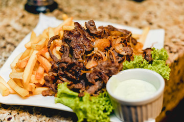 Porção de carne