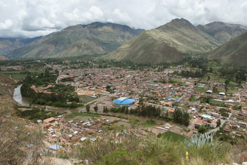 Fototapeta na wymiar Urubamba sacred valley Andes Peru