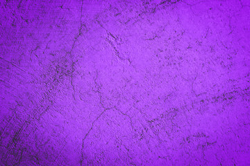 Old Purple Concrete Wall Surface