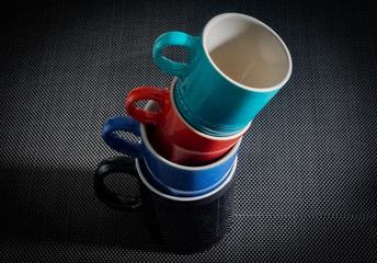 Stacked cups