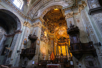 Sacro Monte di Varallo, Piedmont, Italy - obrazy, fototapety, plakaty