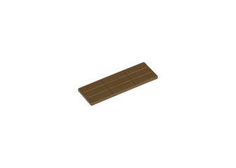 Construction tools plastic spacer plate on white background