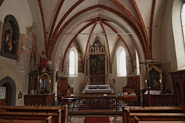 Chiesa di Corvara, Val Badia, Italia