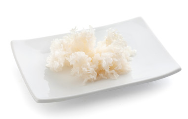 Marinated snow fungus