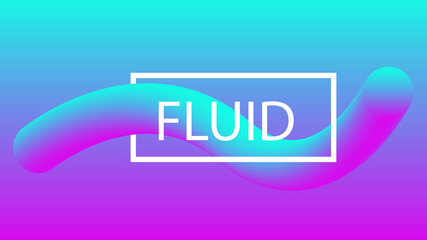 abstract 3d fluid gradient background 