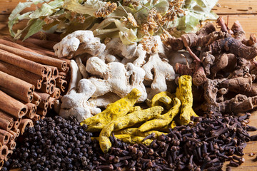 dried ingredient of winter tea