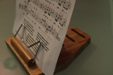 sheet music