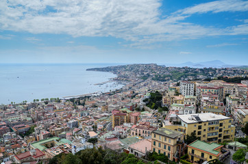 Obraz premium napoli 01 - panoramica della città