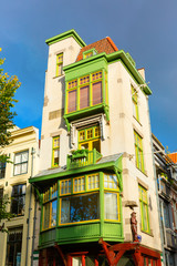 old building in Amsterdam, Netherlands