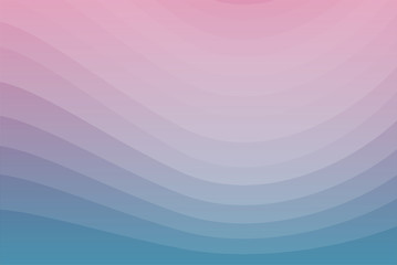 Abstract waved lines gradient illustration background beautiful color combinations