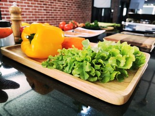 salmon fish fresh seafood from Norway sea japanese prepare in kitchen for delicious homemade cooking