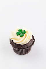 cupcake on white background